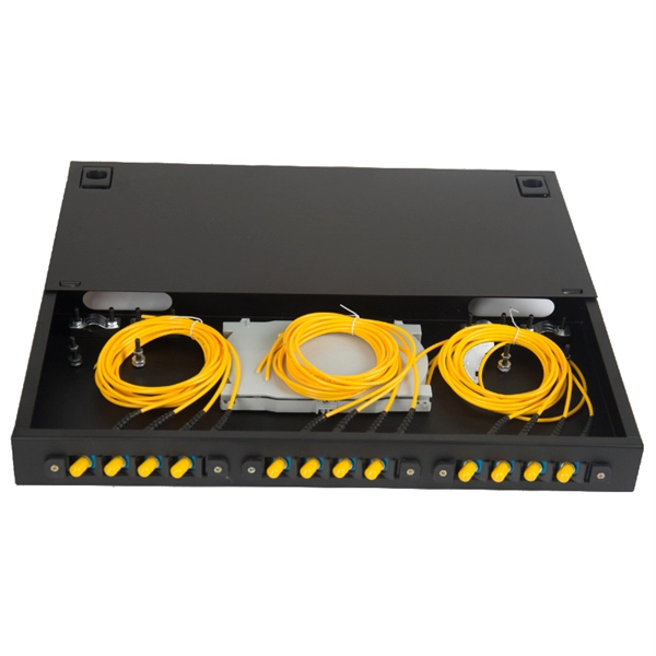 Cable mounting on pole