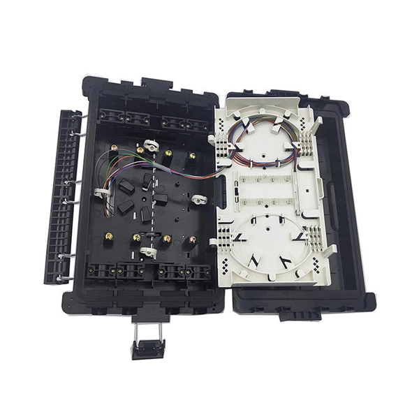 The optical power meter measured a positive value 