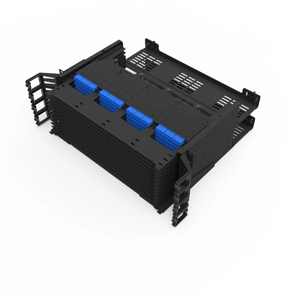 Method for fixing flat iron during cable tray installation