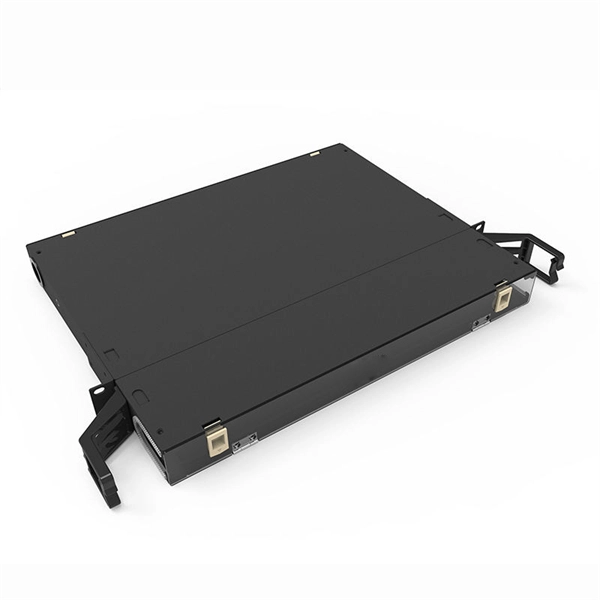 After adding partitions to the cable tray