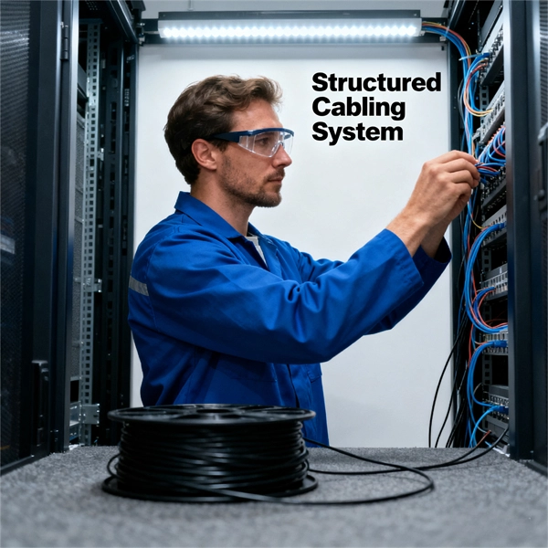 How to connect a 48-core fiber distribution box