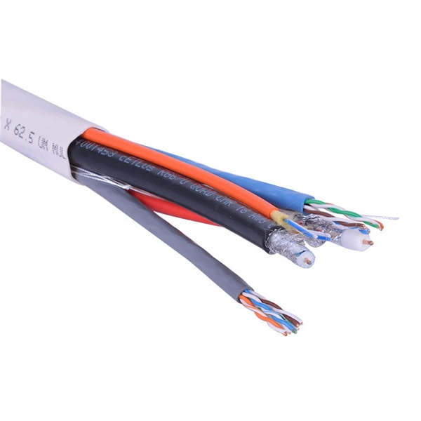 What are the small structures of optical fiber cables 