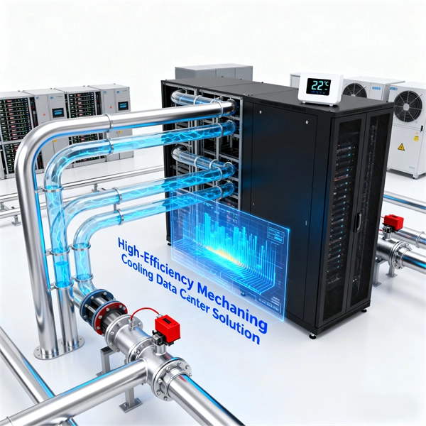 Installation at the bend of the wire mesh cable tray