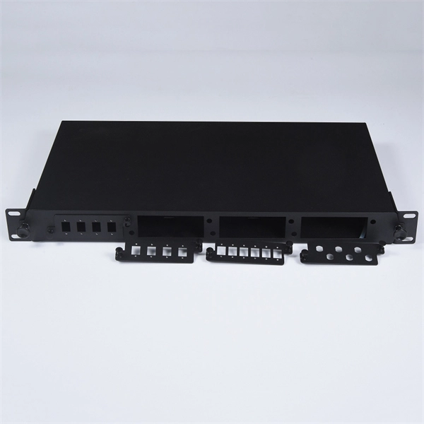 Waterproof outdoor electrical distribution box with holes