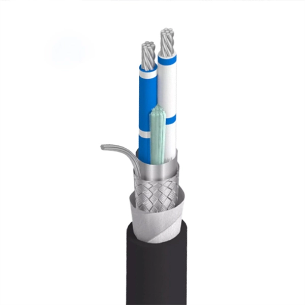 How much attenuation does optical fiber communication cable lose