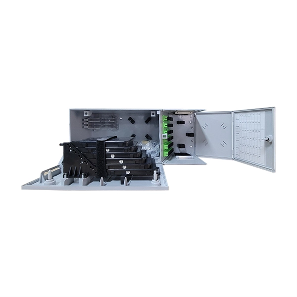 Network panel fiber optic interface