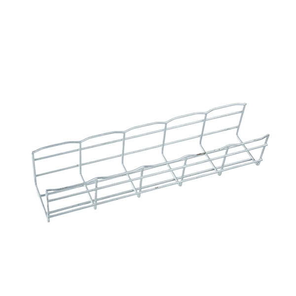 How to quickly thread fiber optic cables through cable trays 