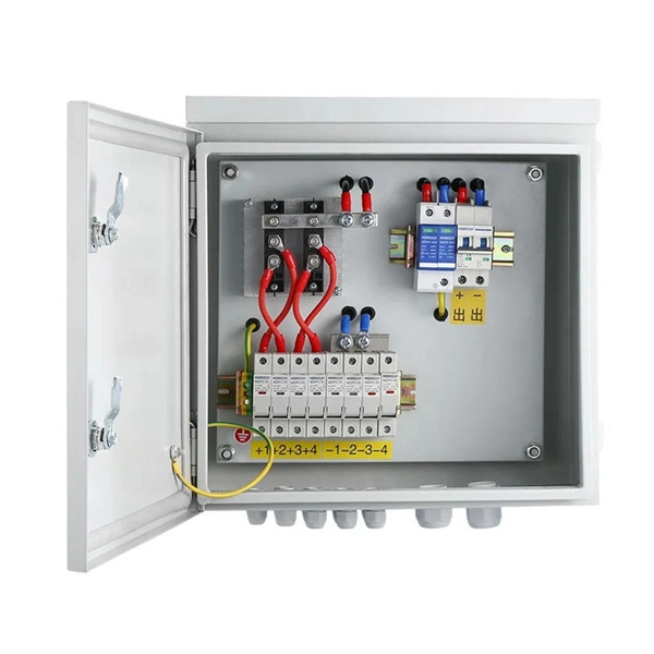 Install temporary distribution box
