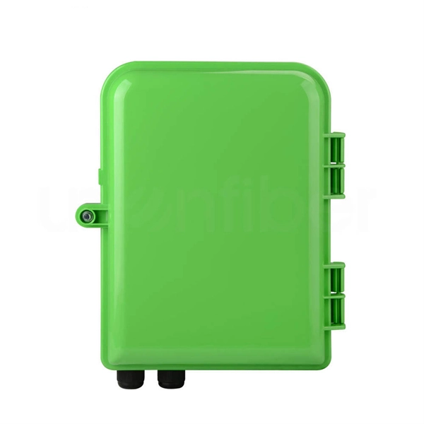 The distribution box lacks a protective panel