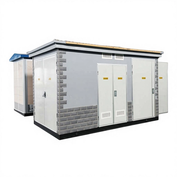 How is power distributed in the charging pile distribution box