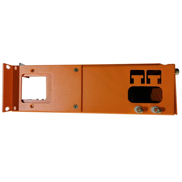 Wiring on the back panel of the engineering distribution box