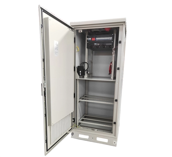 Which cable tray should the elevator line run through